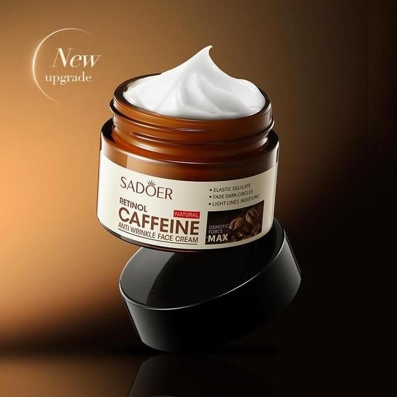 Hydrating Retinol Caffeine Anti-Wrinkle Cream 50g Each (Pack of 2)